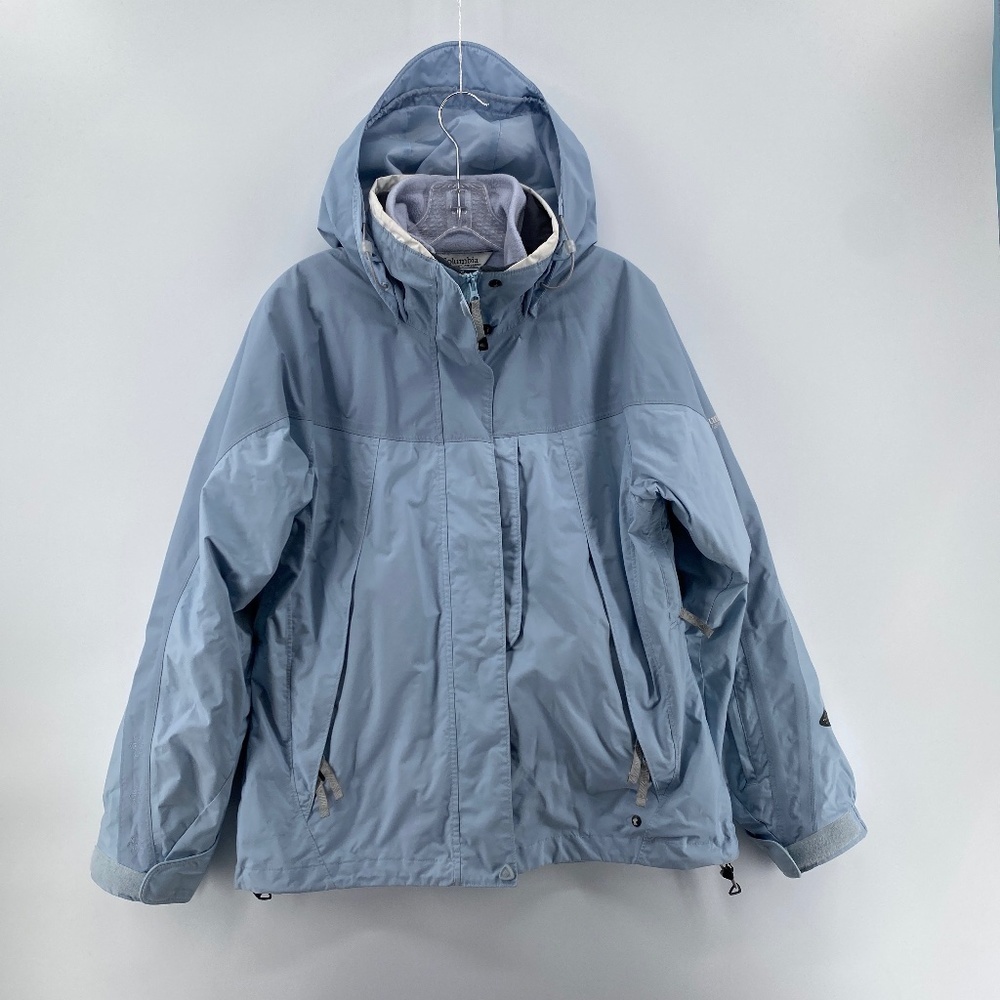 Columbia Jacket Woman’s Size Large Omi shield waterproof vertex interchangeable